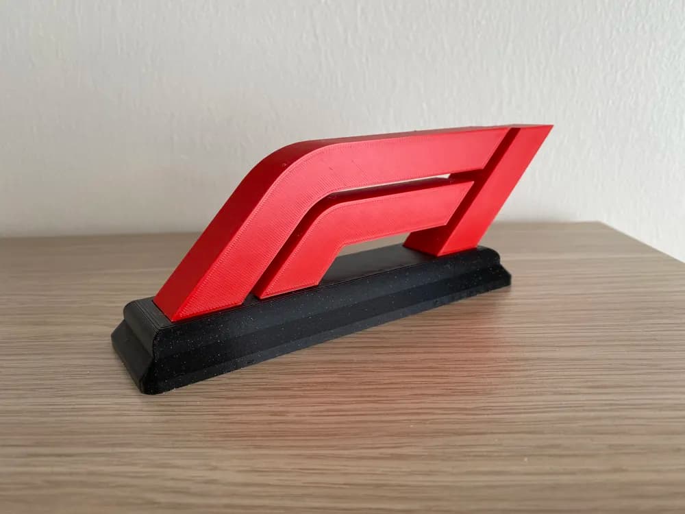 🏎️ Logo Decorativo F1 – Fórmula 1